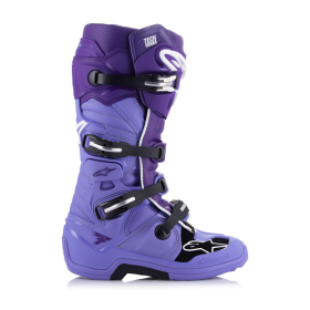 Alpinestars Tech 7 Motocross Boots - Double Purple/White