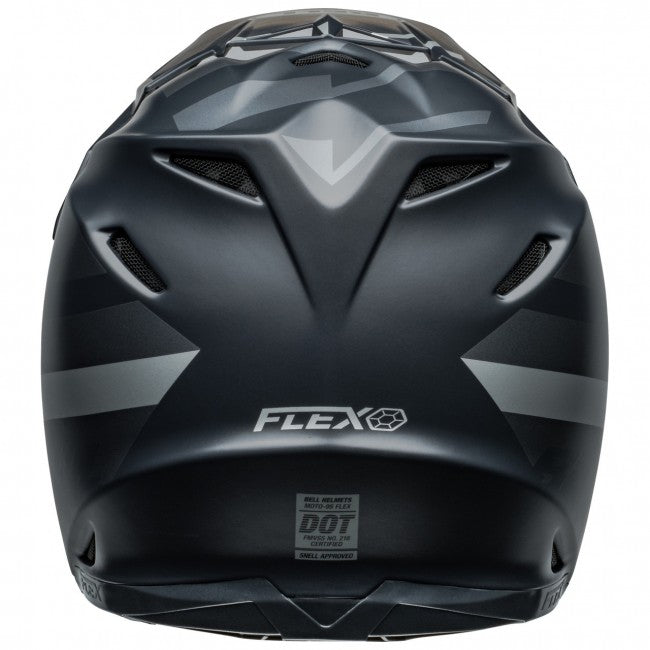 Bell MX 2024 Moto-9S Flex Adult Helmet (Banshee Black/Silver)