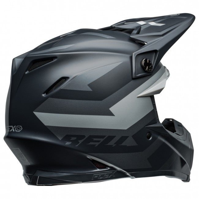 Bell MX 2024 Moto-9S Flex Adult Helmet (Banshee Black/Silver)