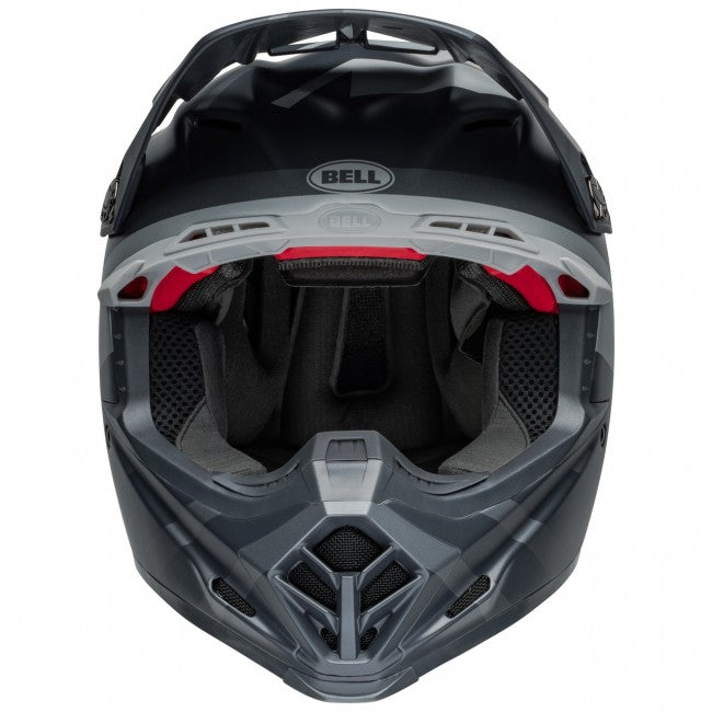 Bell MX 2024 Moto-9S Flex Adult Helmet (Banshee Black/Silver)