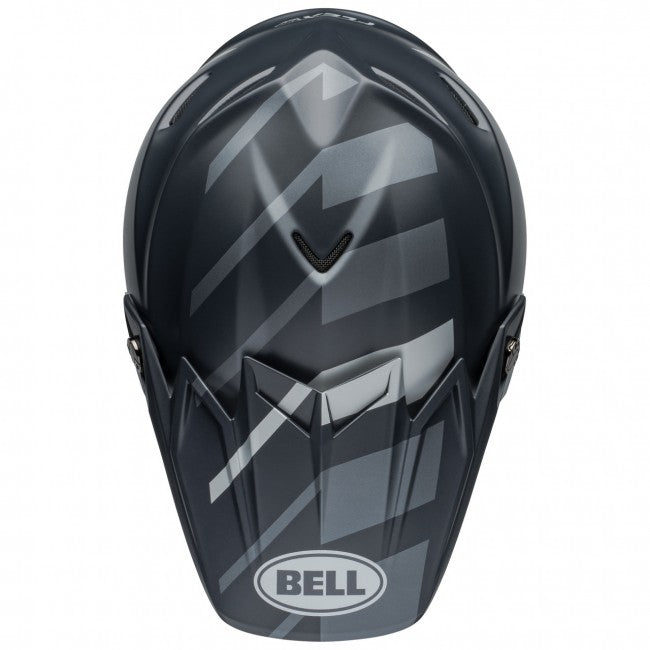 Bell MX 2024 Moto-9S Flex Adult Helmet (Banshee Black/Silver)