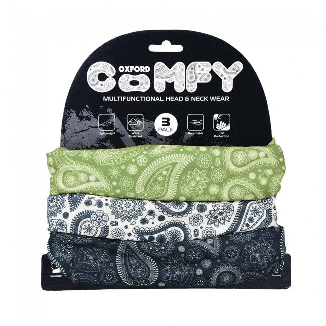 Oxford Comfy Oxford Paisley 3-Pack