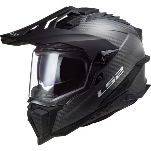 LS2 MX701 Explorer Carbon Helmet Solid Carbon