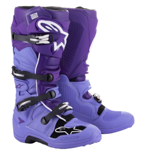 Alpinestars Tech 7 Motocross Boots - Double Purple/White