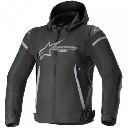 Alpinestars Zaca Waterproof Jacket Black Dark Grey