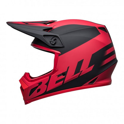 BELL MX-9 Mips Helmet Disrupt Matte Black / Red