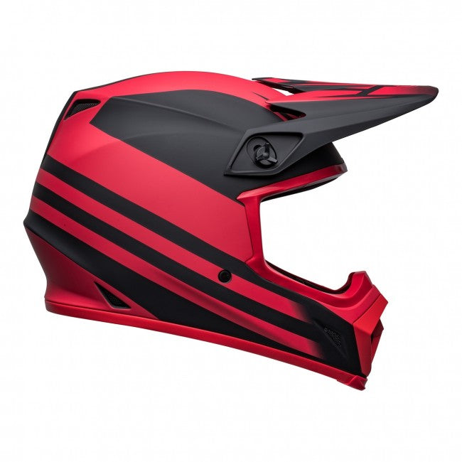 BELL MX-9 Mips Helmet Disrupt Matte Black / Red