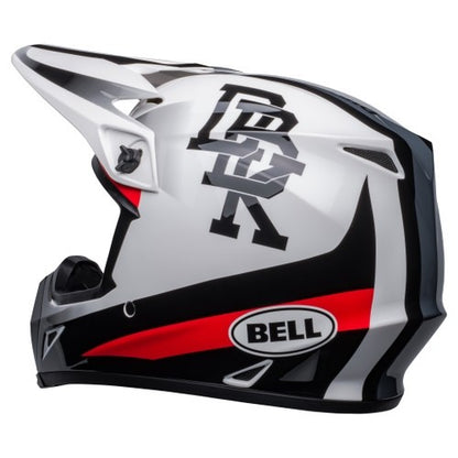 BELL MX-9 Mips Twitch Dbk Helmet White Black