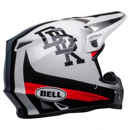 BELL MX-9 Mips Twitch Dbk Helmet White Black