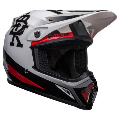 BELL MX-9 Mips Twitch Dbk Helmet White Black