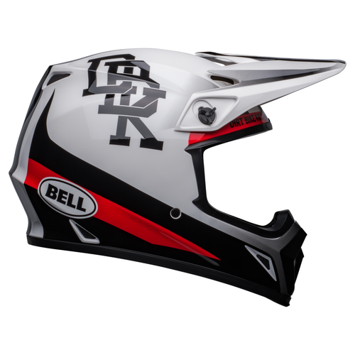 BELL MX-9 Mips Twitch Dbk Helmet White Black