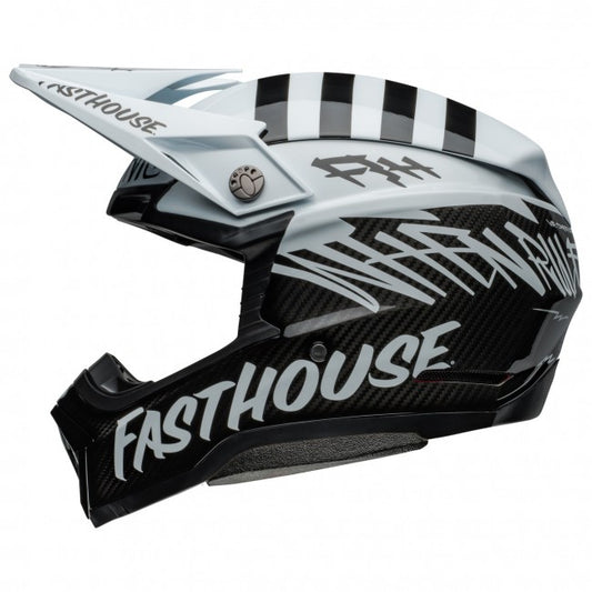 Bell MX 2024 Moto-10 Spherical Mips Adult Helmet (MODSQD Matte Gloss White/Black)