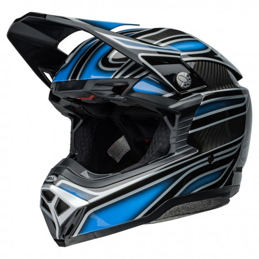 Bell MX 2024 Moto-10 Spherical Mips Adult Helmet (Webb Marmont Blue)