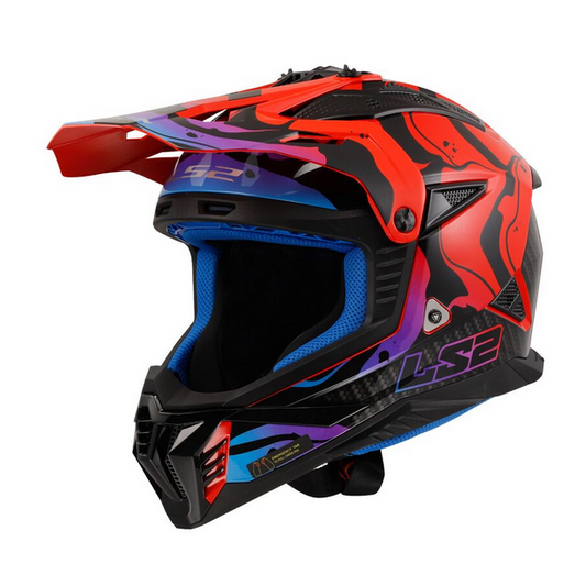 LS2 FAST II RED/PURPLE/BLUE