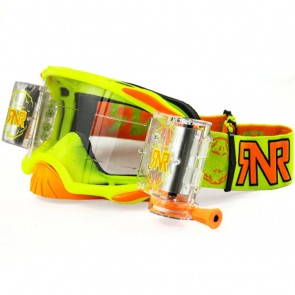 Rip n Roll Platinum WVS Roll Off Goggles - Yellow