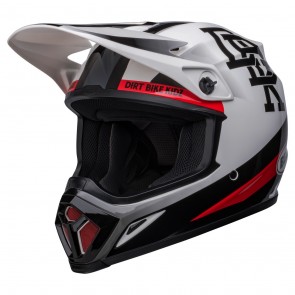 BELL MX-9 Mips Twitch Dbk Helmet White Black