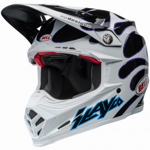 Bell MX 2024 Moto-9S Flex Adult Helmet (Slayco 24 White/Black)